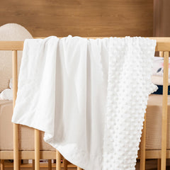 David's Kids soft minky texture close-up on blanket