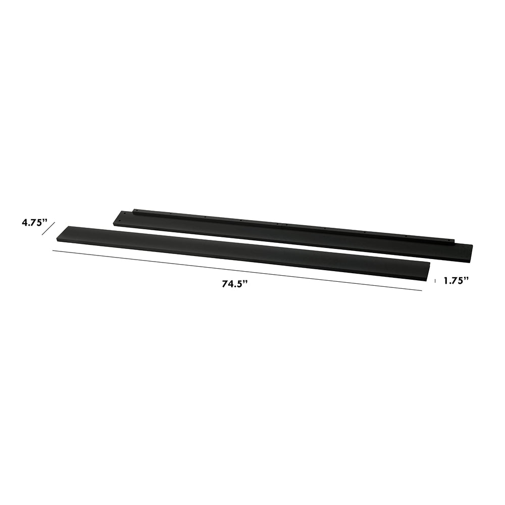 DaVinci Jayden crib conversion rails simplify upgrading to a full or twin bed.