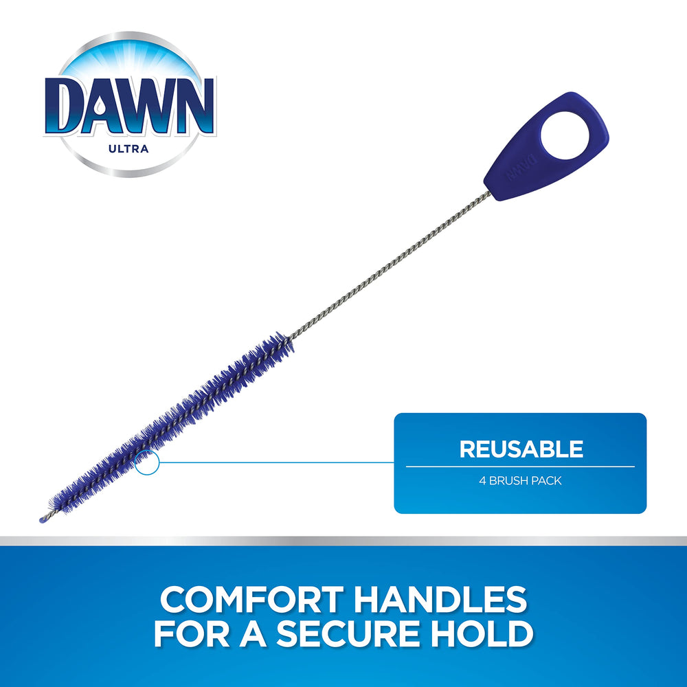 Dawn water bottle cleaning accessory reaches inside bottles and small parts