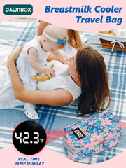 DawnBox triple-layer insulation maintains cooler milk on trips.