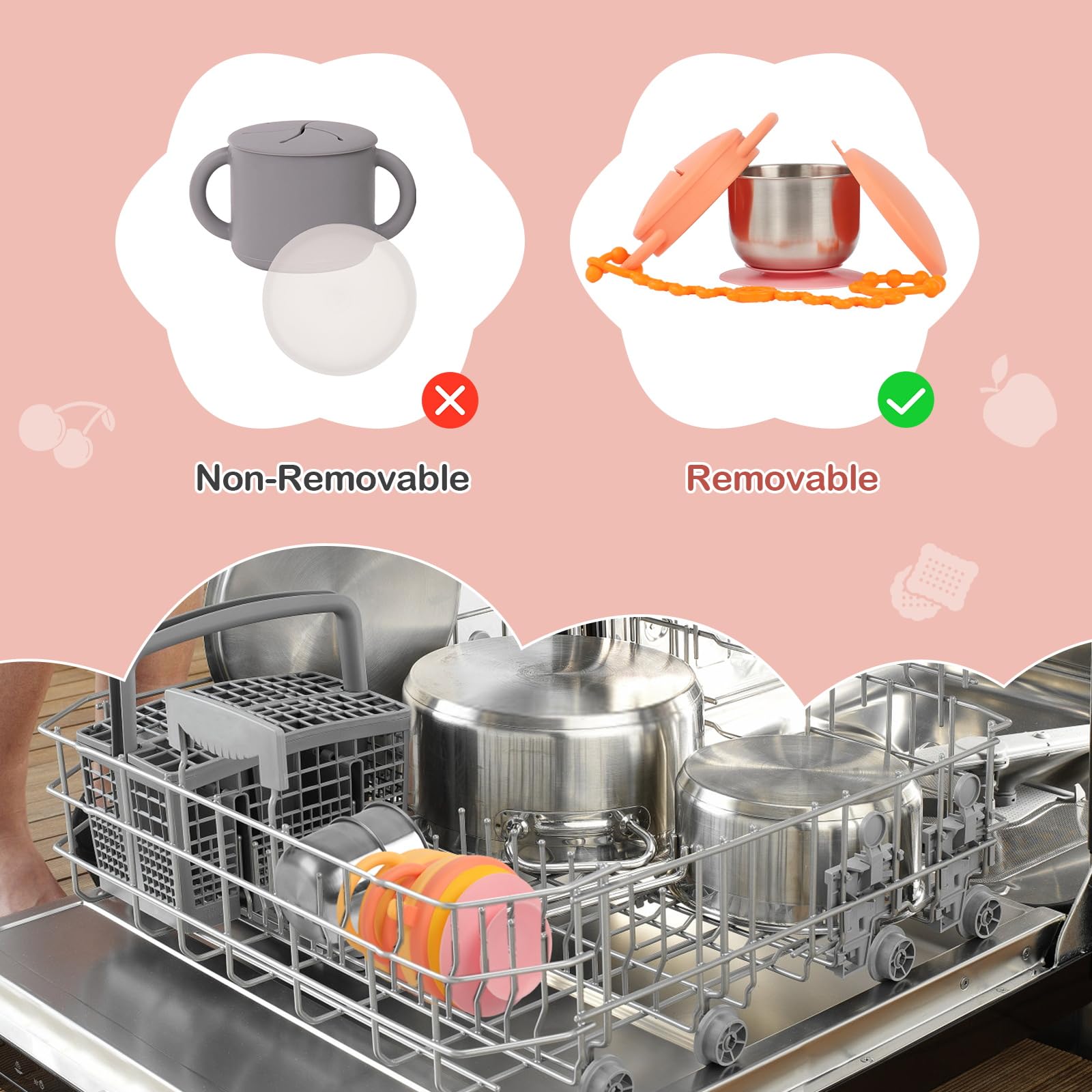 Daximo anti-loss tether keeps cups close during daycare and outings.