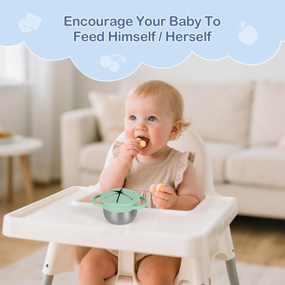 Daximo compact design fits car seats and stroller cup holders for on-the-go snacks.