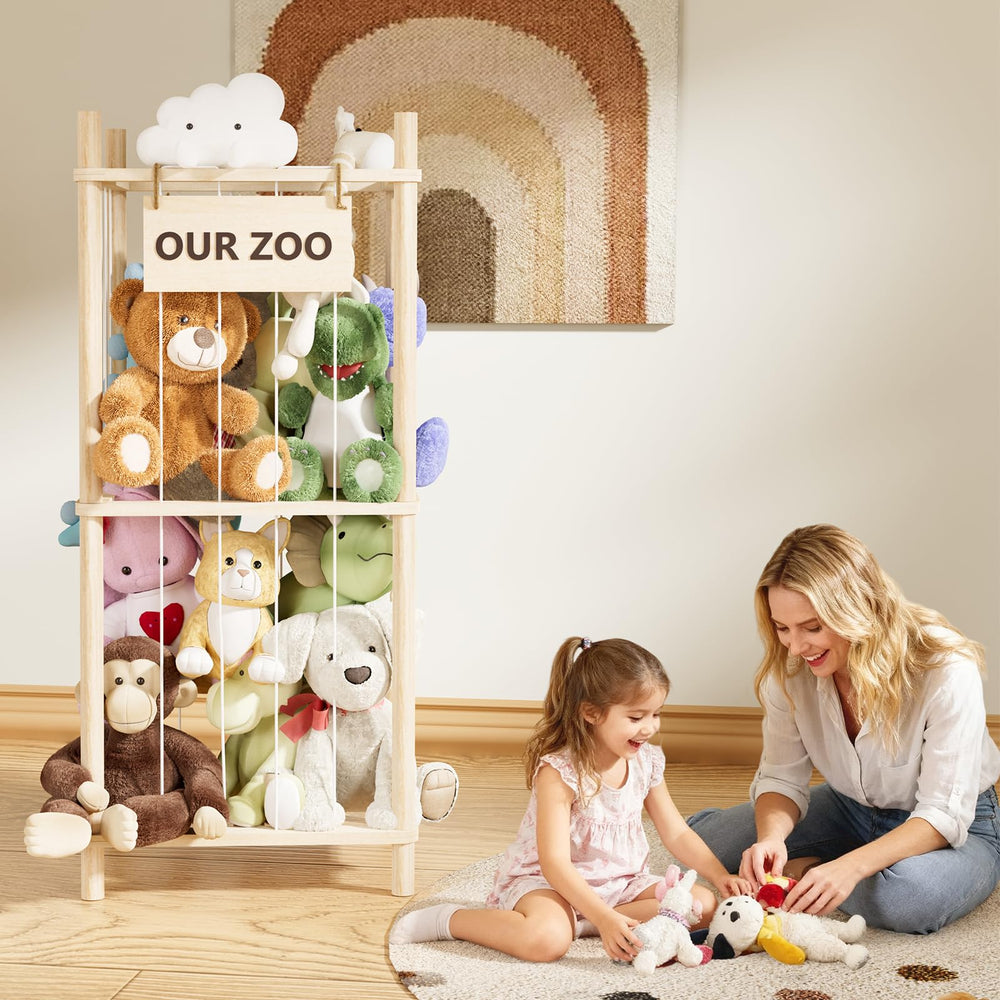 Dayacoco playroom storage helps teach tidy habits while keeping rooms organized.