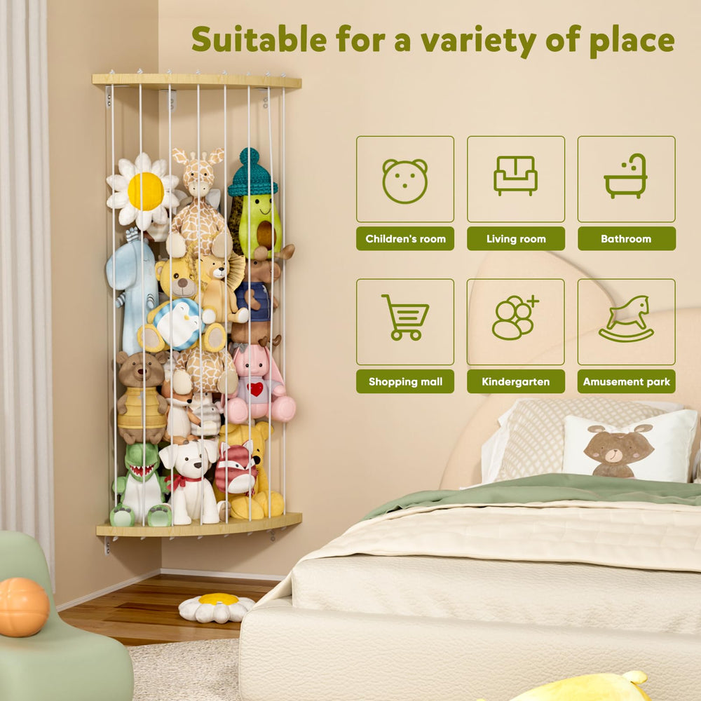 Dayacoco star cut-outs add a soft decorative touch to kids' rooms.