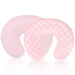 DAYEEBALL nursing pillow cover in winter plush offers soft, skin-friendly warmth for newborns.