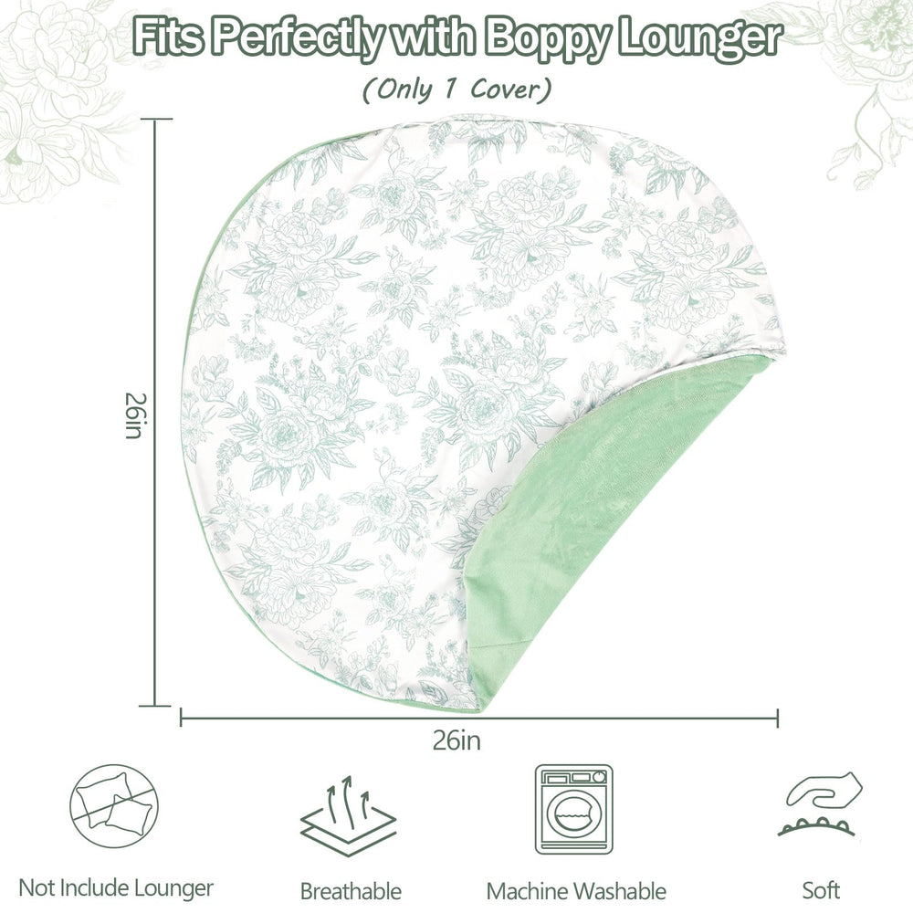 DAYEEBALL double-sided reversible cover, plush side provides gentle warmth for newborns.