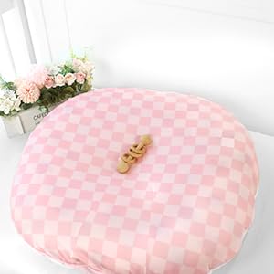 DAYEEBALL reversible lounger cover showing contrast side for quick style swap.
