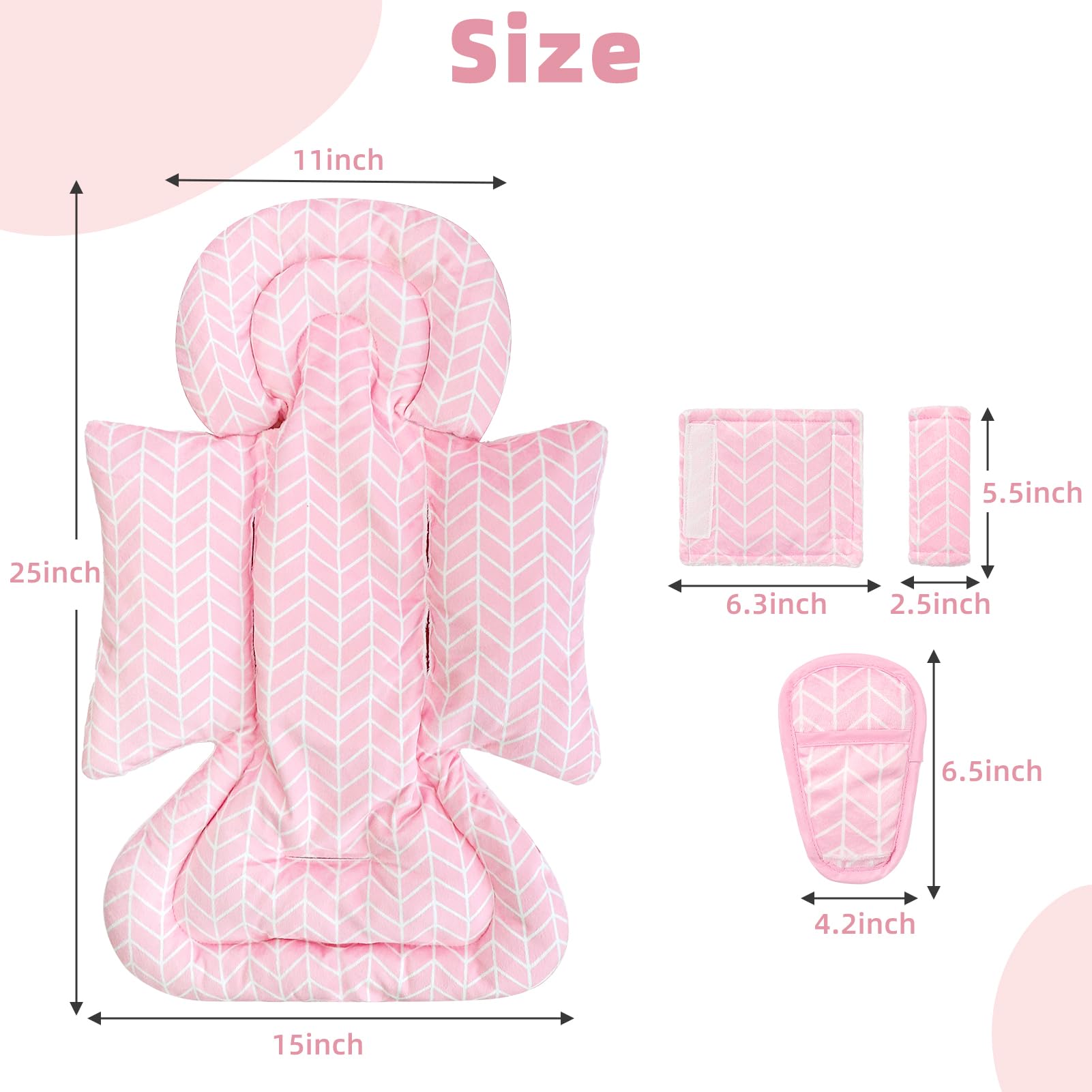 DAYEEBALL baby shower gift-ready cushion keeps newborn comfortable on the go