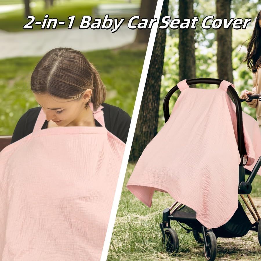 DAYEEBALL breathable muslin fabric promotes airflow for baby comfort.
