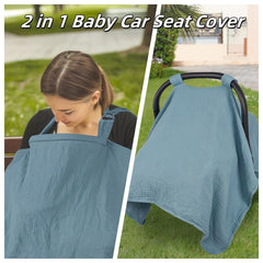 DAYEEBALL breathable muslin fabric highlights soft, airy protection during outings.