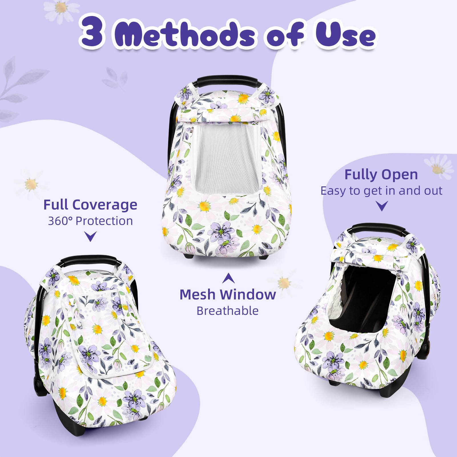DAYEEBALL privacy canopy shielding baby from dust and strangers