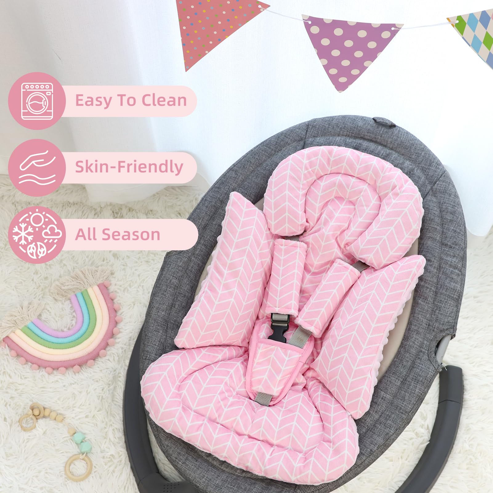 DAYEEBALL double-sided plush fabric reversible for cozy, skin-friendly comfort