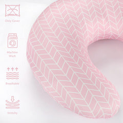 DAYEEBALL versatile cover fits most curved nursing pillows with stretch