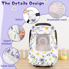 DAYEEBALL infant canopy providing full coverage and sun protection