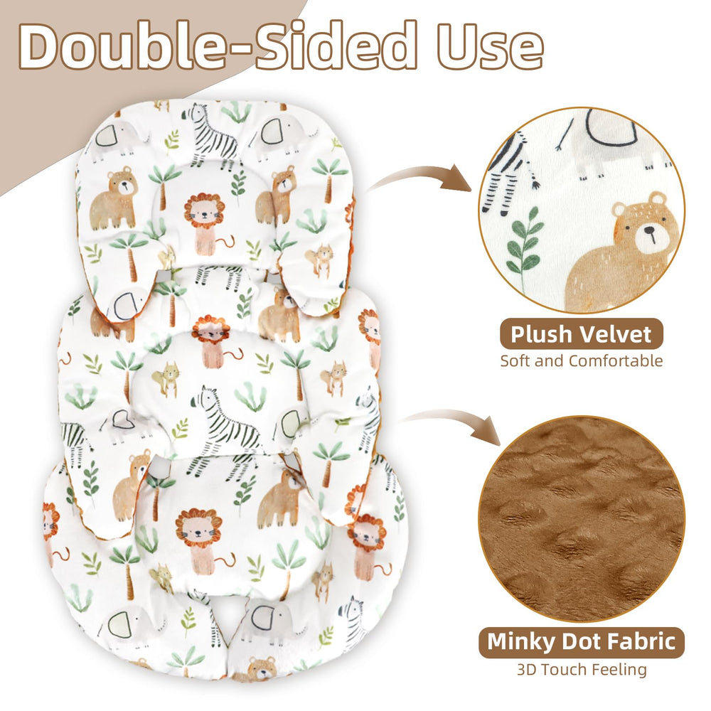 DAYEEBALL universal compatibility fits most infant seats and strollers with harnesses