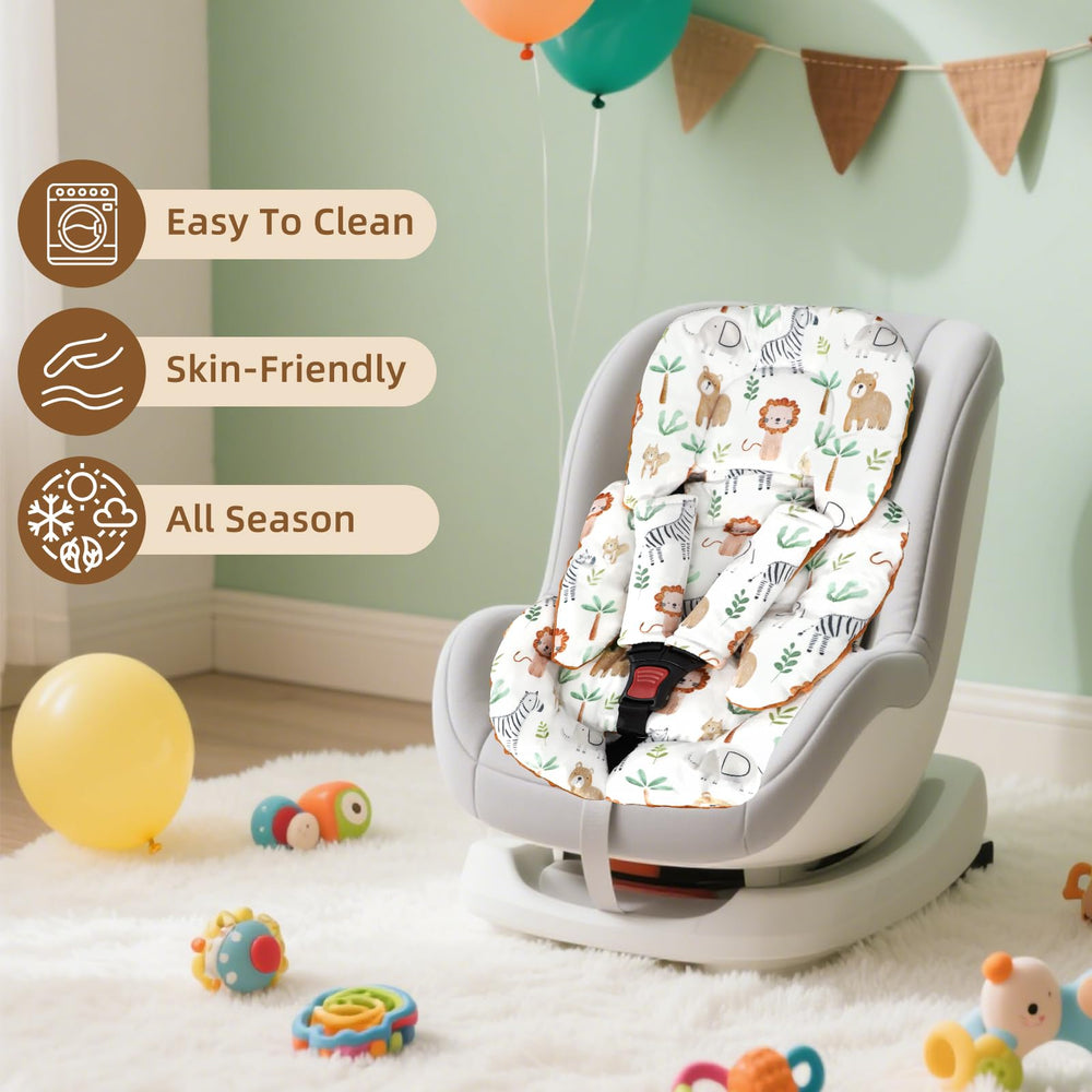 DAYEEBALL infant insert reversible design with plush fabric adds warmth and security