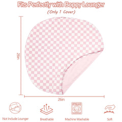 DAYEEBALL reversible cover with soft plush reverse for cozy newborn comfort.