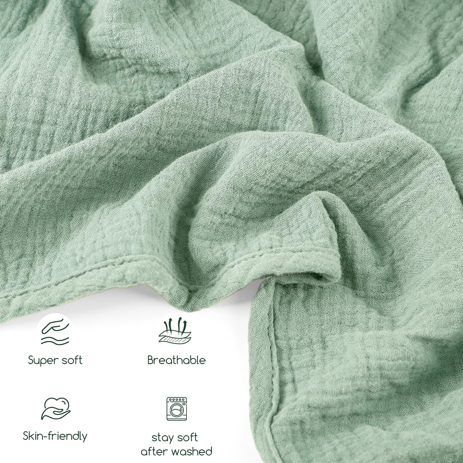 DAYEEBALL Nursing Cover in soft muslin for discreet feeding.