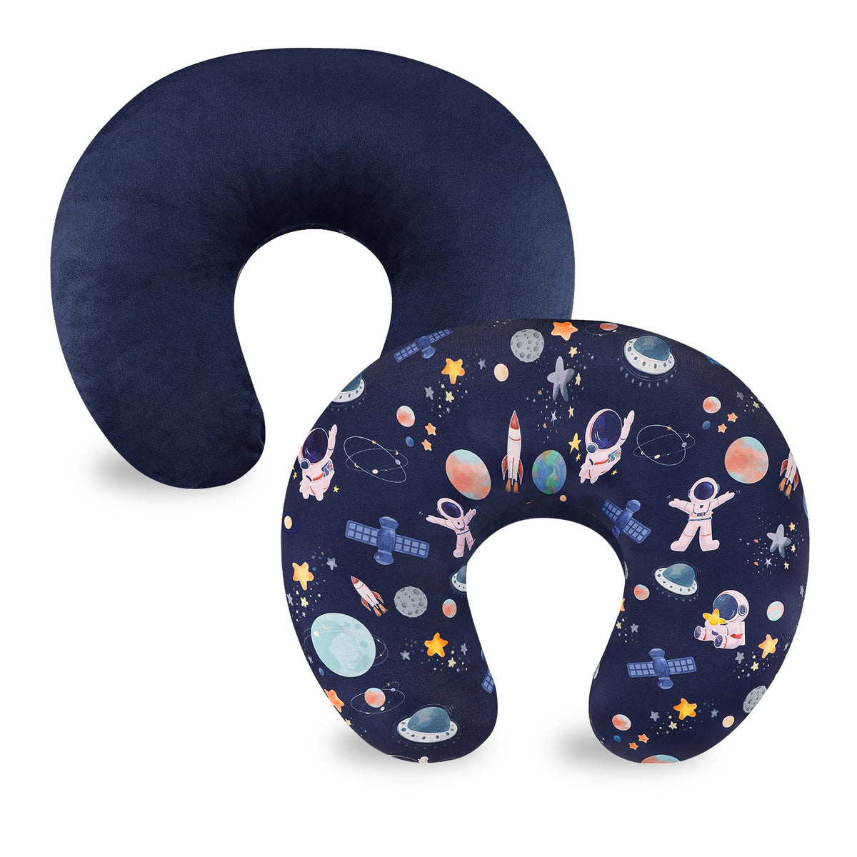 DAYEEBALL nursing cover with space pattern adds playful style for baby