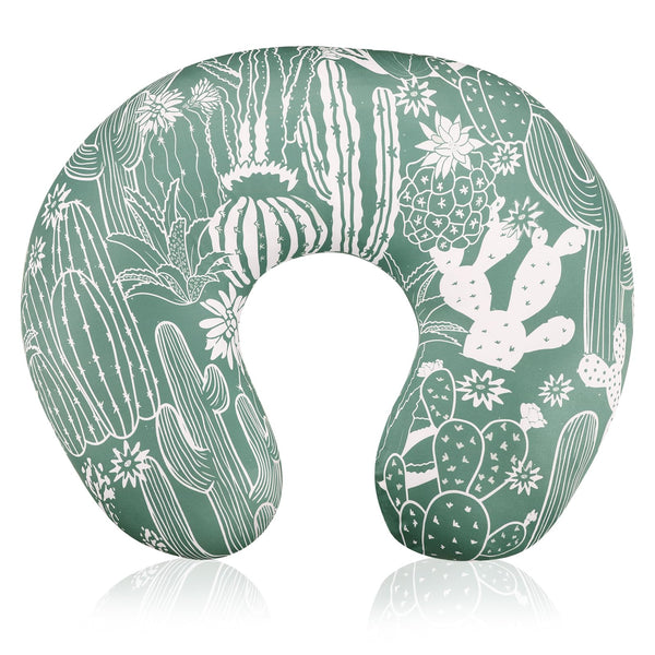 DAYEEBALL nursing pillow cover with cactus pattern for stylish, skin-friendly comfort.