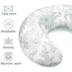 DAYEEBALL removable cover for breastfeeding pillow for easy changes