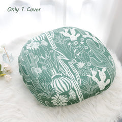 DAYEEBALL reversible cover showing plush and fabric sides for versatility
