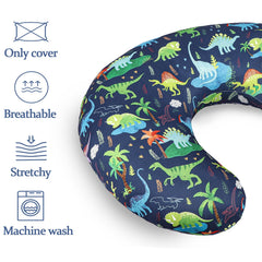 DAYEEBALL soft breathable nursing cover fits curved pillows with elasticity