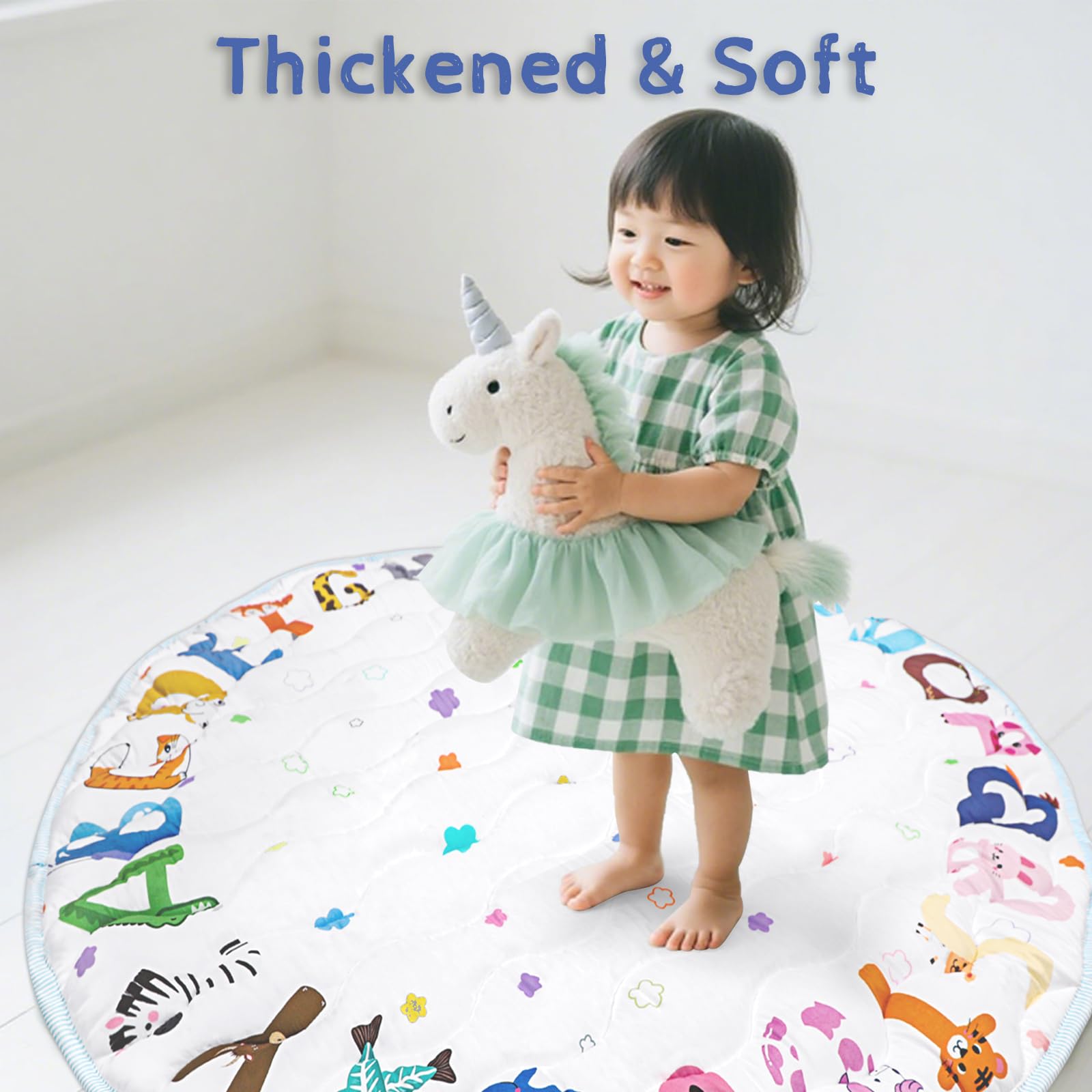 DAYEEBALL soft fabric surface offers gentle touch for babies