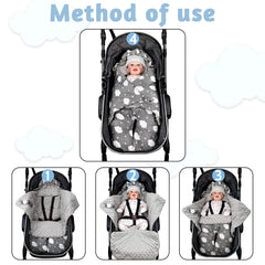 DAYEEBALL warm car seat cover plush fabric for cozy travels