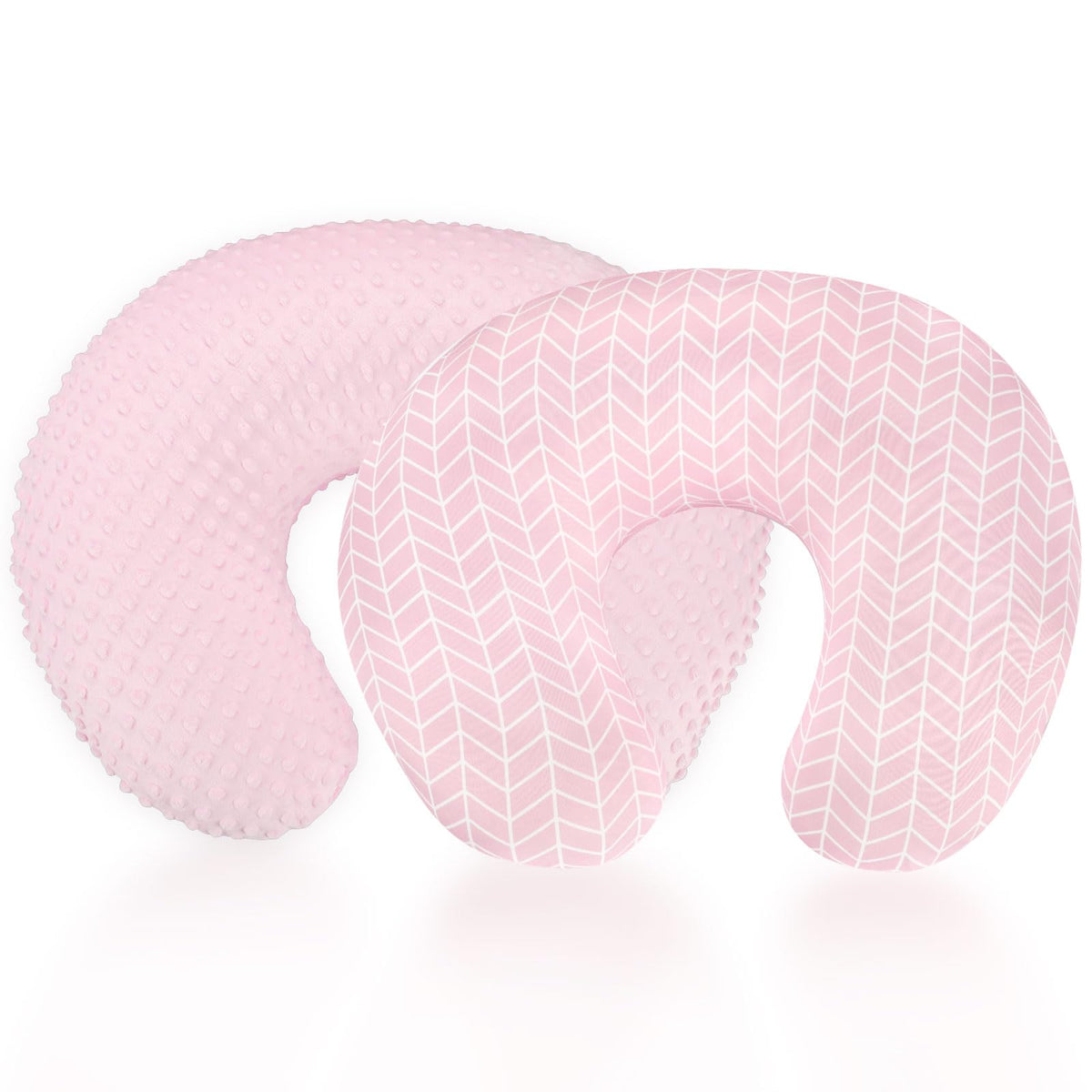DAYEEBALL winter plush nursing pillow cover with soft 3D dotted texture for warmth
