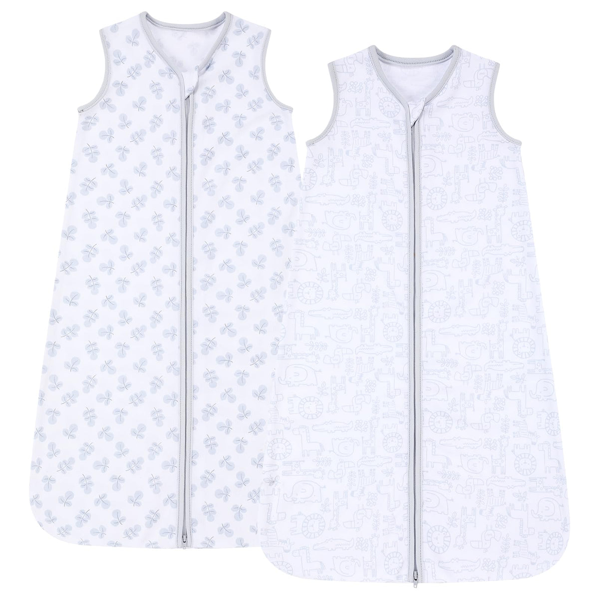 DaysU cotton baby sleep sack with animal pattern for cozy, breathable wear.