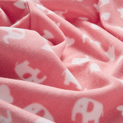 DaysU long-sleeves fleece sleep sack maintains warmth while allowing free arm movement.