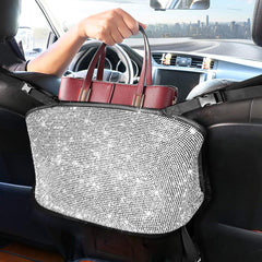 Dayutech leather seat back organizer adds a premium look while organizing items