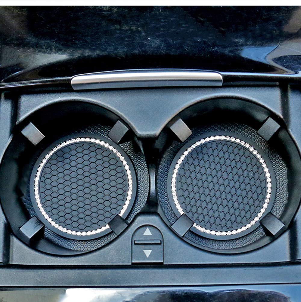 Dayutech rhinestone detail enhances car organization with sparkle