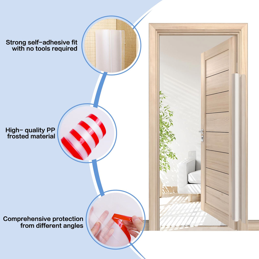DBHXXMB-HH finger pinch door guard installation demo in action