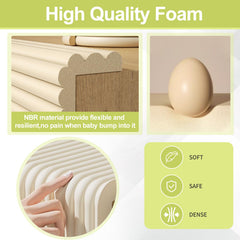 DBYDBY edge guard corner protector adhesive inside design provides secure, residue-free installation.