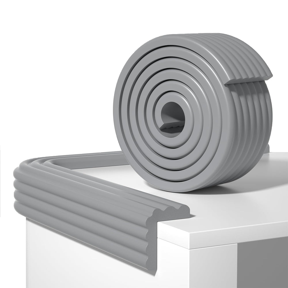 DBYDBY edge protector strip on a table corner provides cushioned safety.