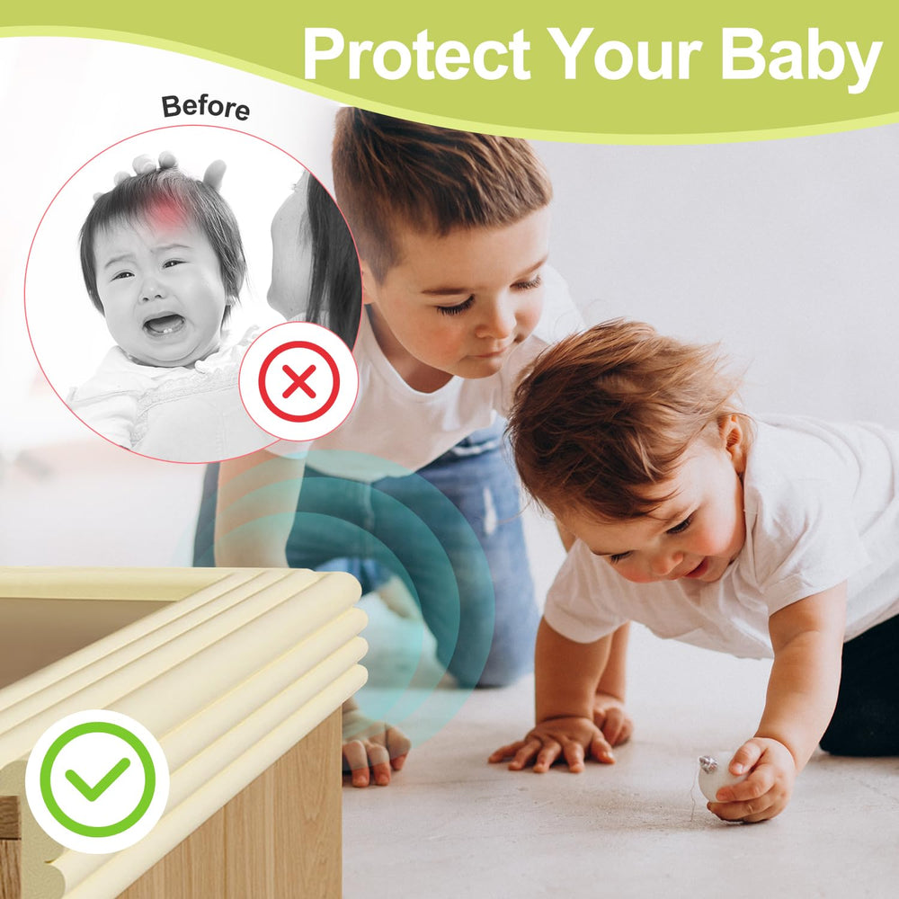 DBYDBY wide coverage padding protects multiple corners