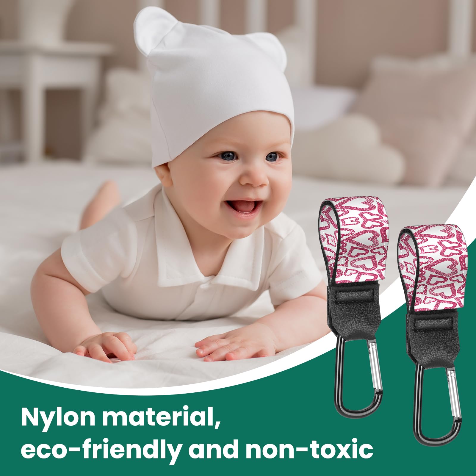 dcdcee stroller straps broad compatibility with different strollers and bags