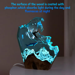 dcvbny 3d sea night light creates depth and visual interest in any room