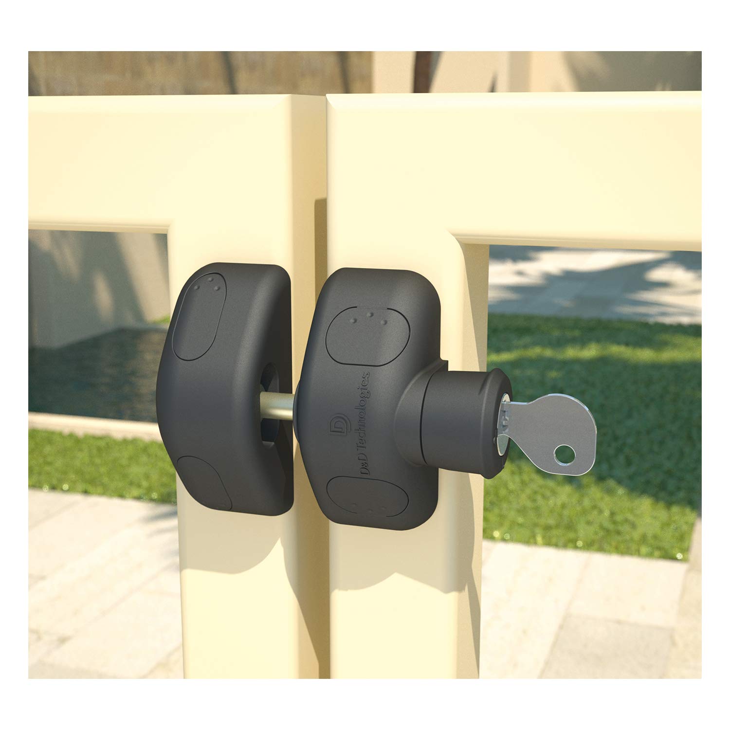 DD Technologies MagnaLatch Side Pull uses rust-free components for all-weather performance.