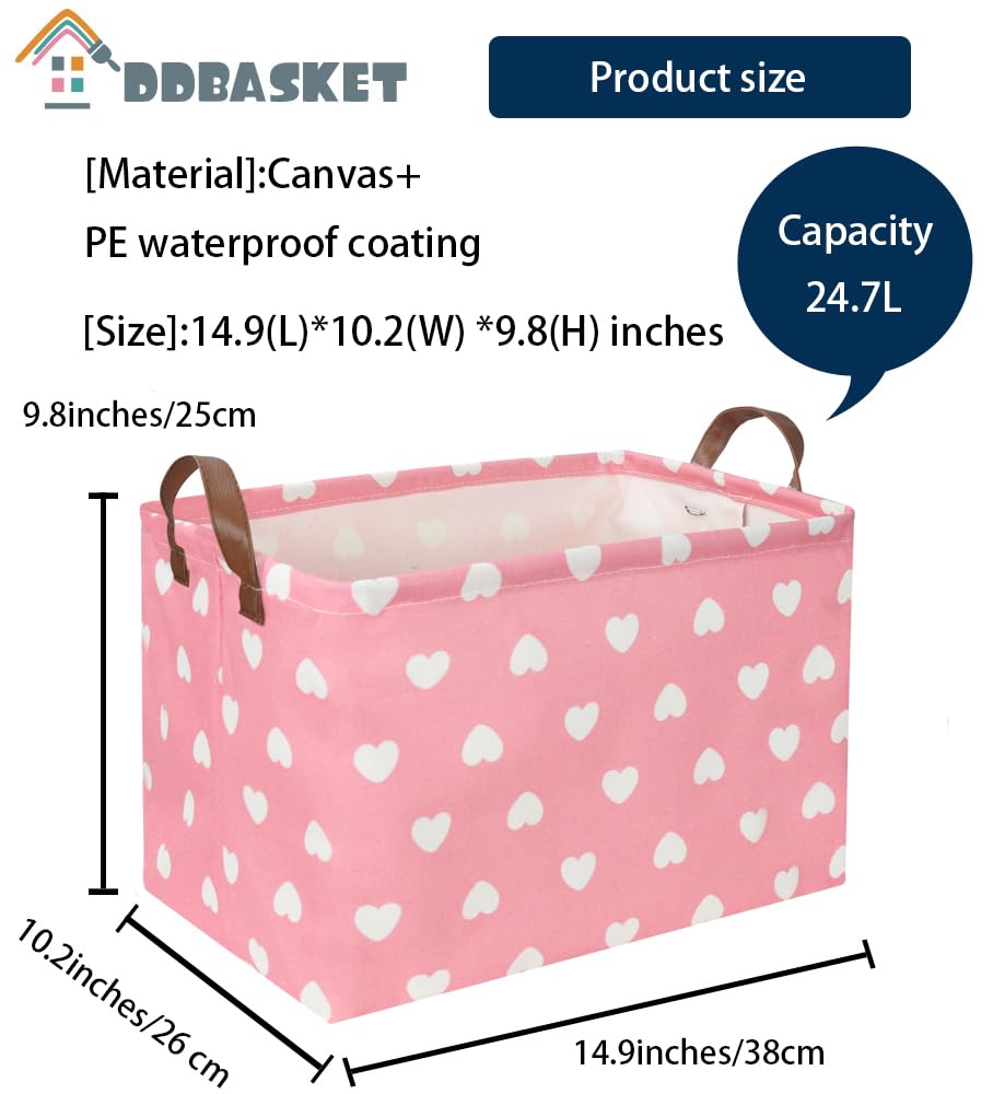 DDBASKET bedroom organizer basket supports clutter-free spaces.