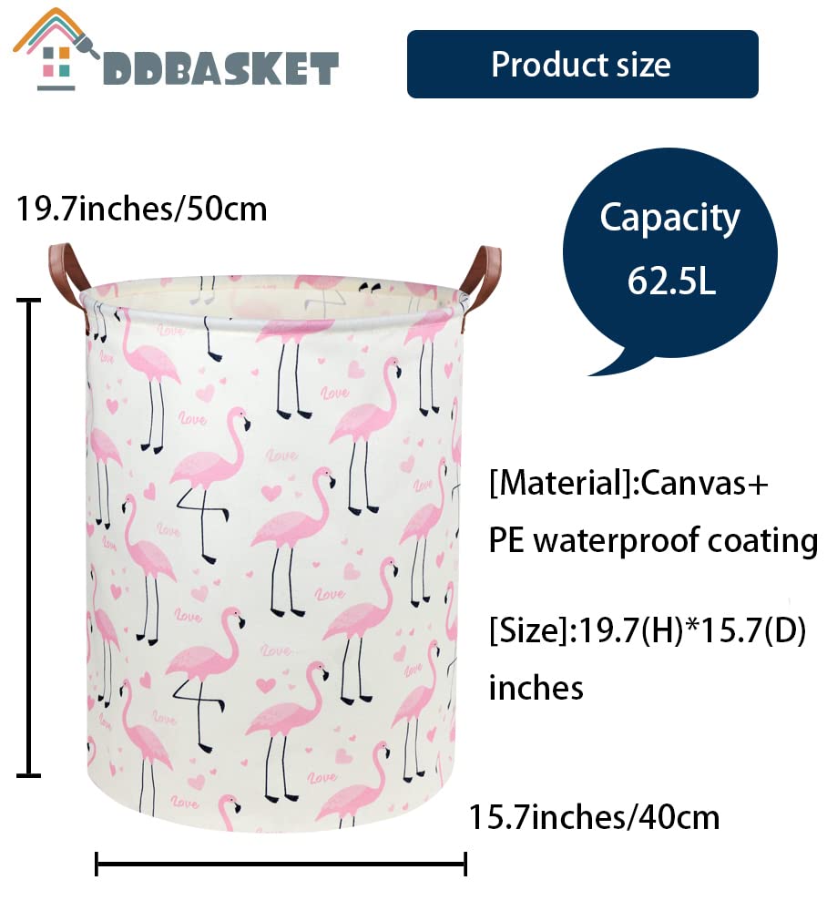 DDBASKET Flamingo Pink gift-worthy hamper for baby showers or birthdays
