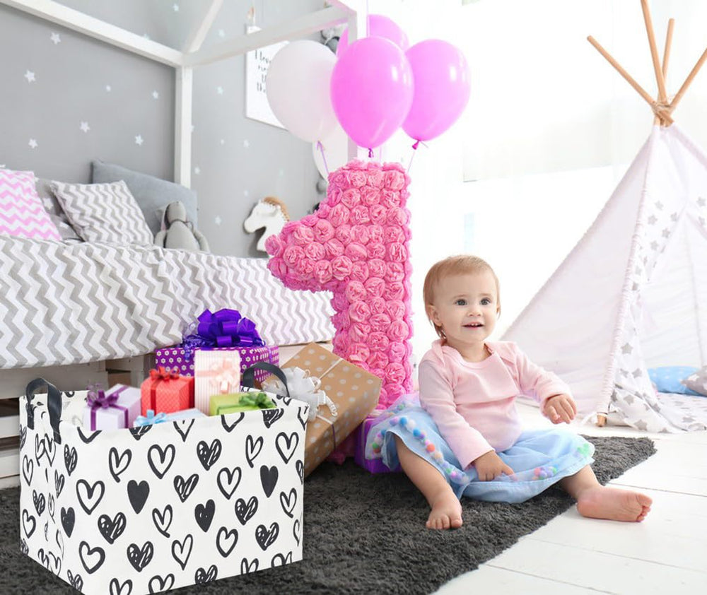 DDBASKET multi-functional storage for nursery toys, clothes, and household items.