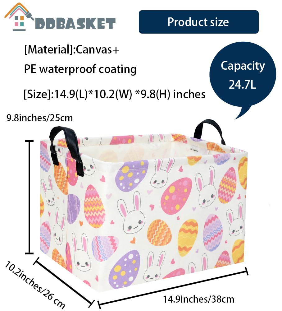 DDBASKET washable, easy-clean basket for everyday messes