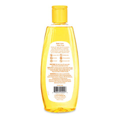 DDI Baby Shampoo label closeup with usage details.