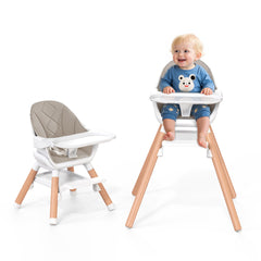 DDIOYIUR high chair 6-in-1 conversion grows with your child
