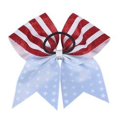 DDNFO patriotic hair accessory adds Americana flair to any hairstyle.