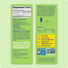 Ddrops Baby Tummy Relief for newborns highlights safe, low-volume dosing without syringes.
