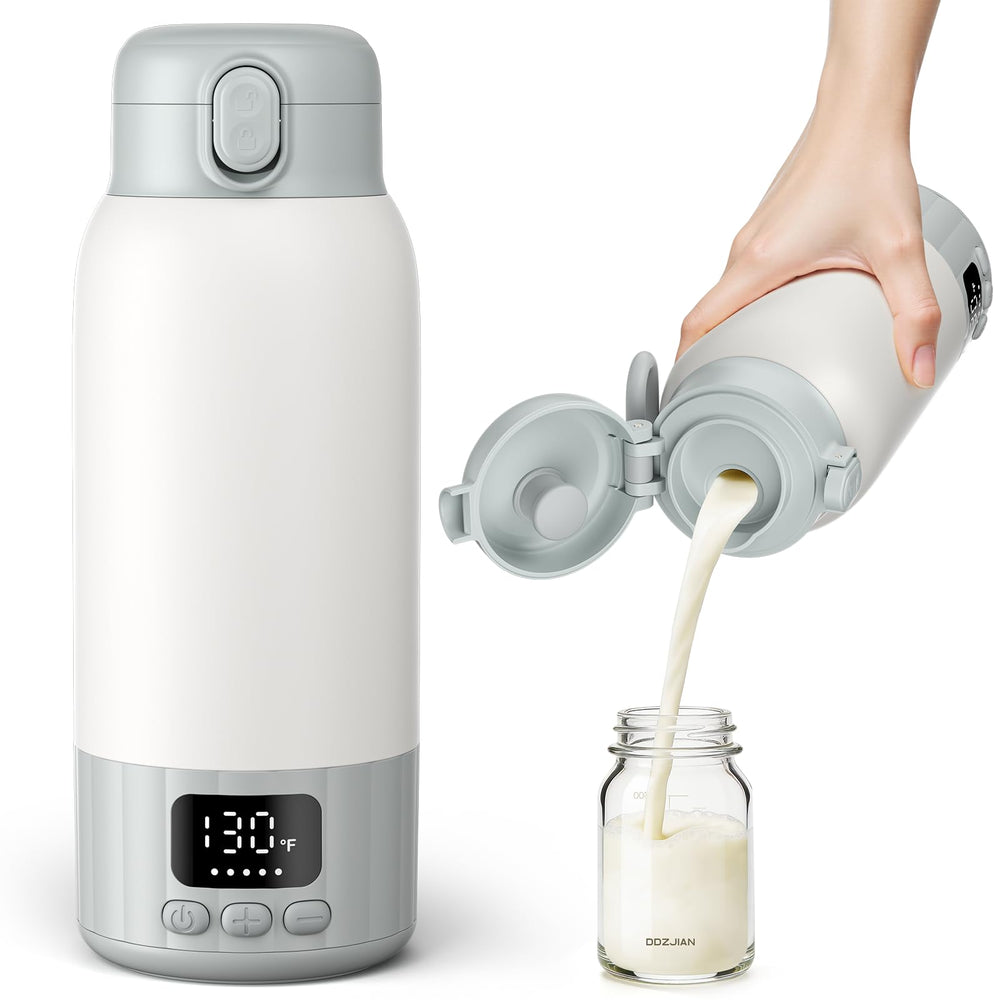 DDZJIAN portable bottle warmer on the go heats milk quickly for travel